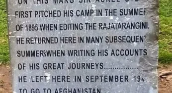 A  Meadow in Kashmir where Aurel Stein worked on Rajatarangini