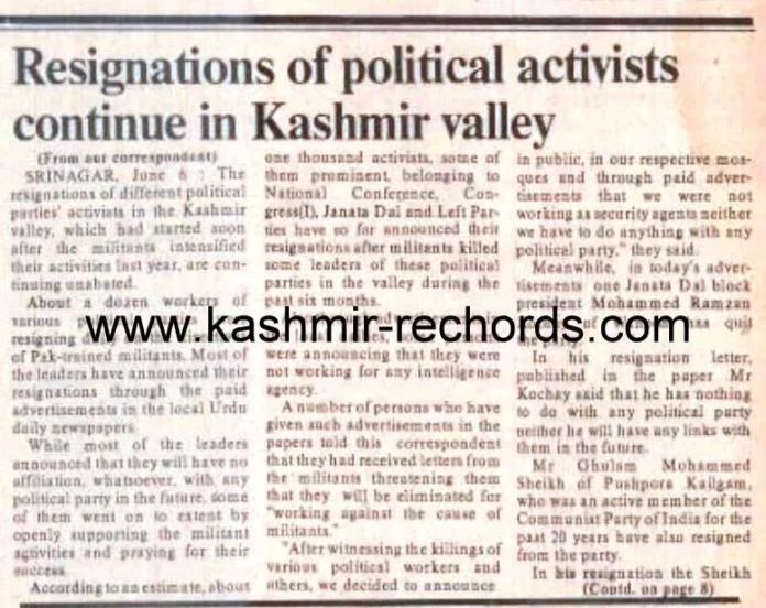 Feature-resignations