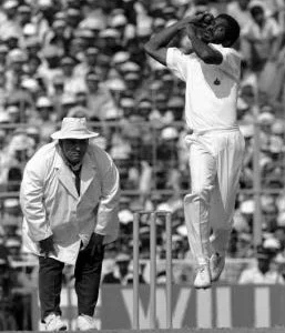 A Kashmiri Pandit Umpire Behind the Wickets!