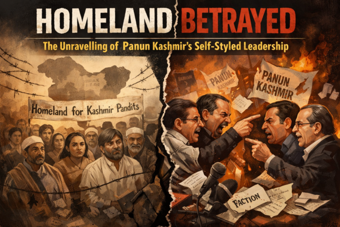 The concept of a homeland was not born in drawing rooms or claimed by self-appointed custodians. It emerged organically—from the anguish, displacement, and existential crisis of ordinary Kashmiri Pandits. Yet, before it could mature into a coherent, community-driven movement, it was appropriated by a handful of opportunists who converted collective pain into personal capital. What was sacred became transactional.
