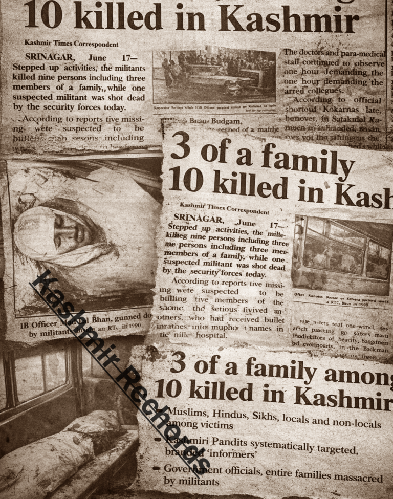 1990 Kashmir Killings: Archival Truth vs Narratives
