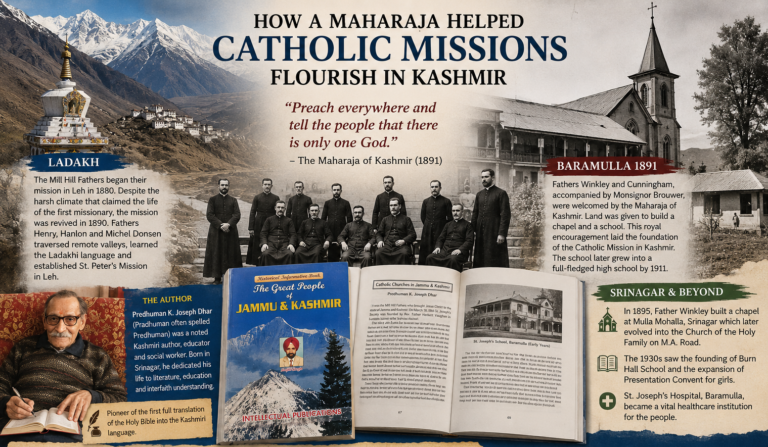 How a Maharaja Helped Catholic Missions Flourish in Kashmir!