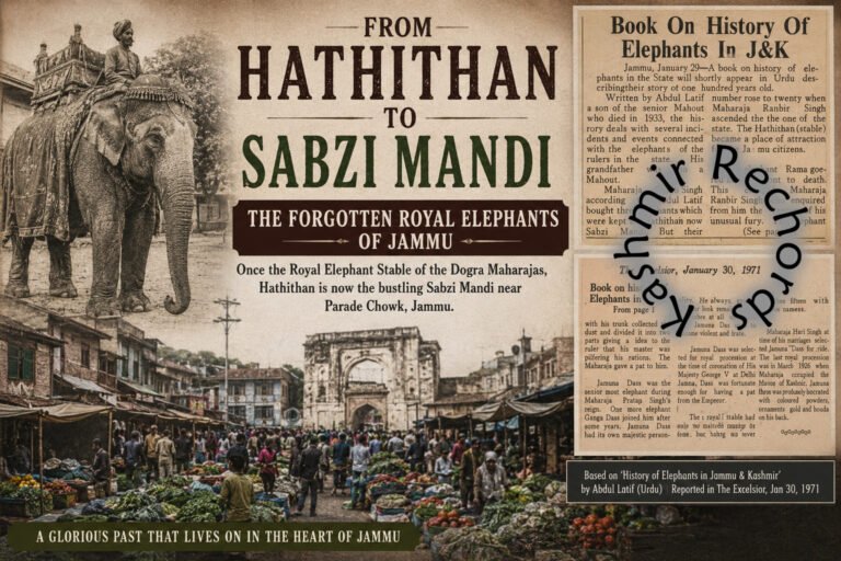 The Forgotten Royal Elephants of Jammu
