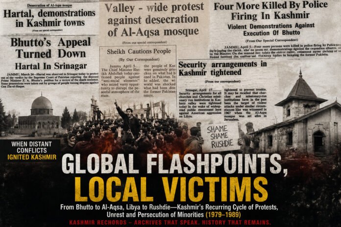 Al Aksa Feature Pic JPG The untold story of how international political and religious upheavals repeatedly echoed across Kashmir—and why the Valley's minorities so often became the unintended victims