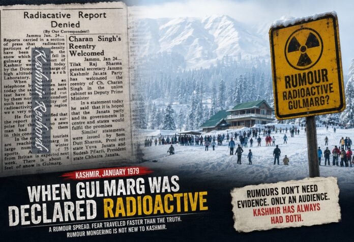 When Gulmarg Turned ‘Radioactive’: Kashmir’s 1979 Rumour Scare