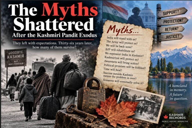 The Myths Kashmiri Pandits once lived by—And History shattered them