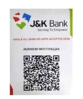 Scan QR code to donate and support the Kashmir Rechords archive" for better SEO and accessibility.
