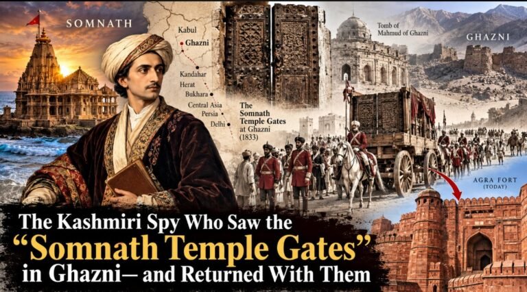 A Kashmiri Pandit who brought Somnath Temple gates back from Ghazni